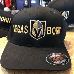 Black Vegas born flexfit hat